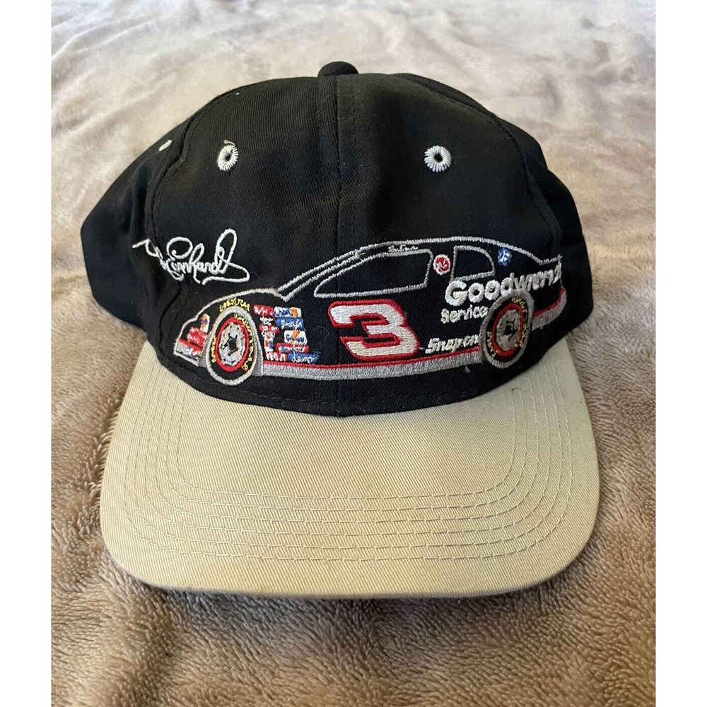 Chase Authentics Dale Earnhardt Nascar Racing Hat Goodwrench Car Snap Vtg